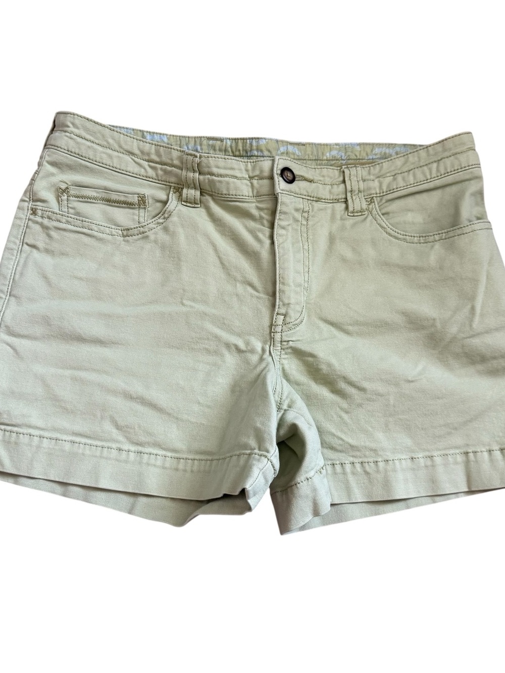 🦎 Vintage Horny Toad Pale Sage Green Hiking Chino Shorts 🦎 - Picture 6 of 7